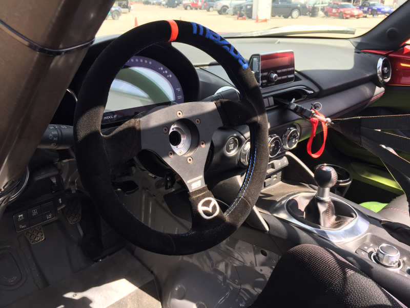 Even the radio was cut in half